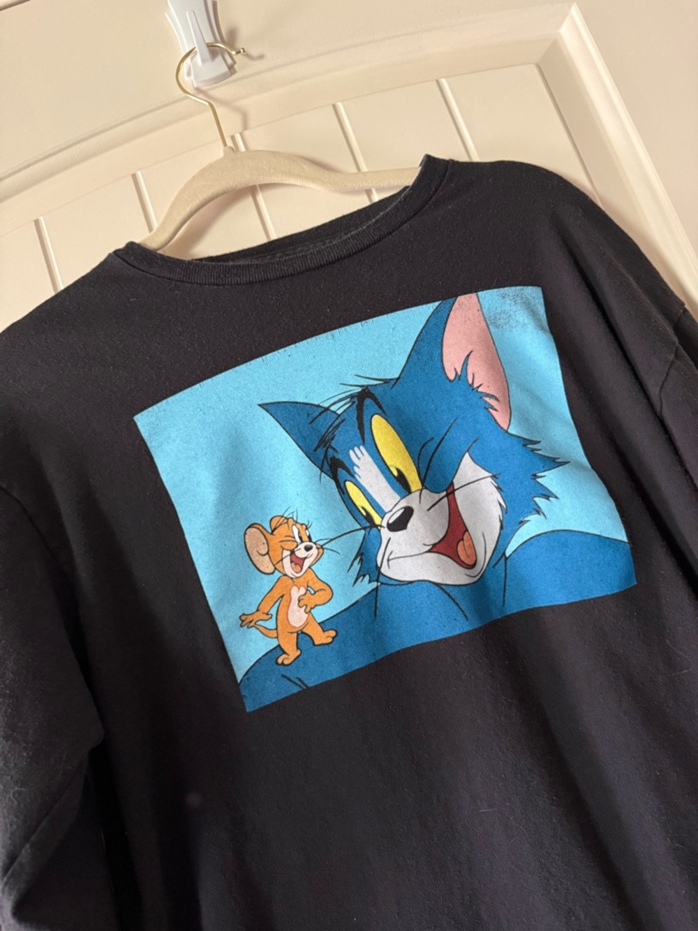 Classic Black Long Sleeve                    Tom and Jerry Tee